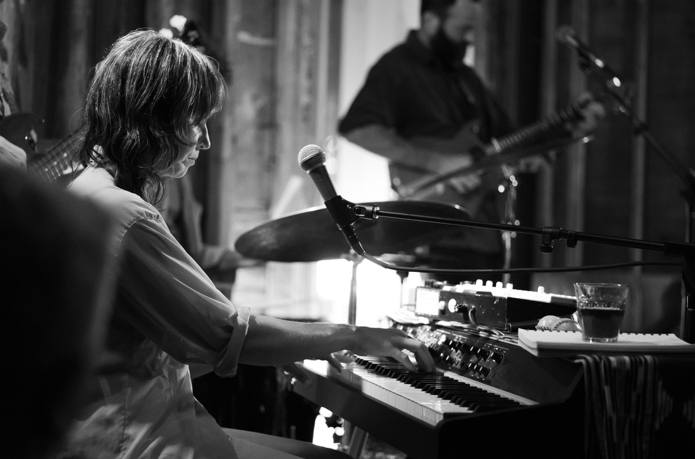 Kelly McFarling plays at Tourists, part of the Sing For Your Slumber performer series.