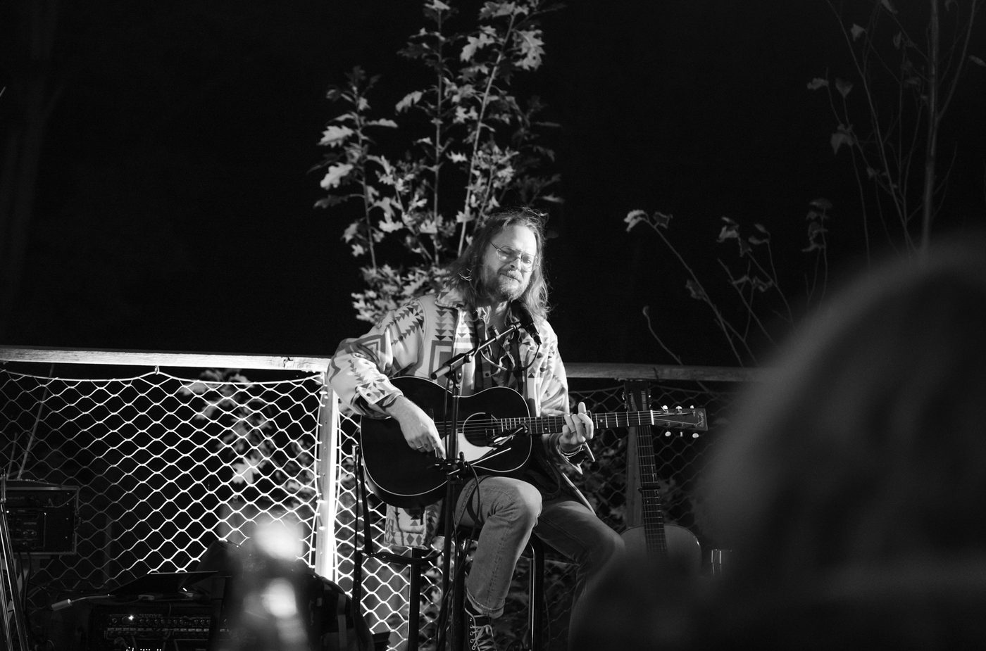 Hiss Golden Messenger plays at Tourists, part of the Sing For Your Slumber performer series.
